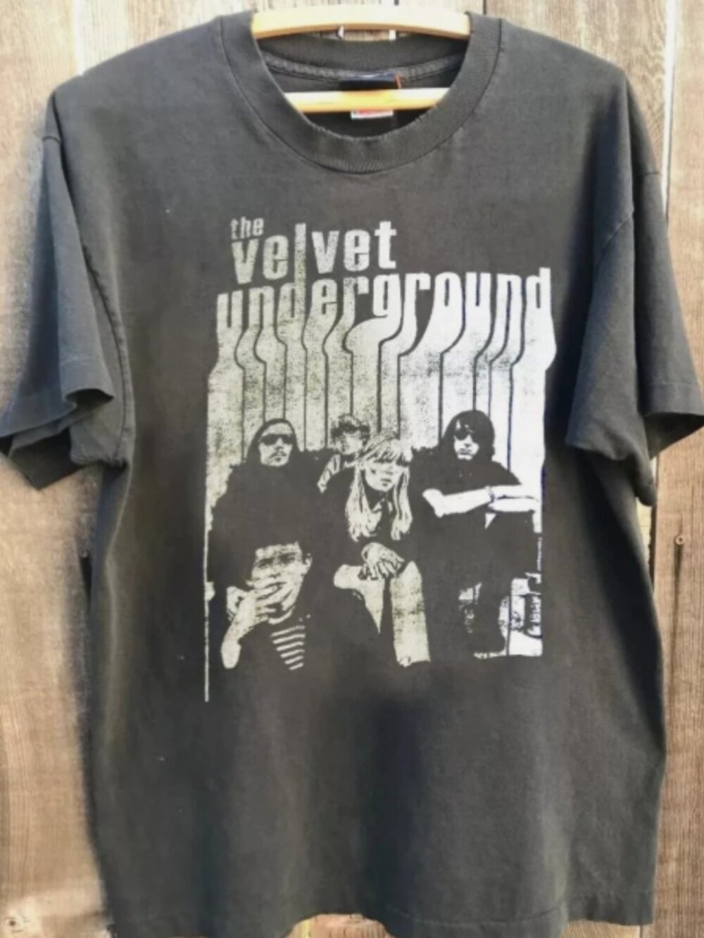 The Velvet Underground Vintage Band Tee Retro Rock Graphic Shirt Y2K